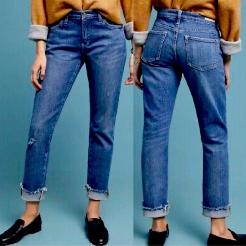 Pilcro Slim Boyfriend Jeans